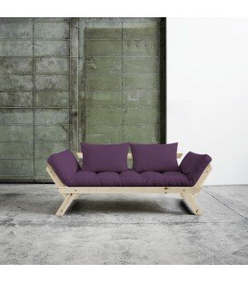 Bebop brut ou blanc futon purple