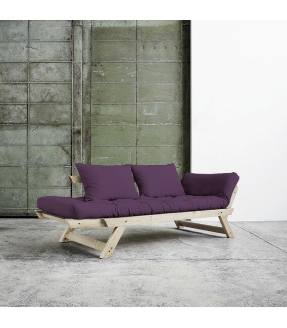 Bebop brut ou blanc futon purple