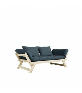 Bebop brut futon petrol blue