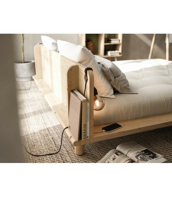 Lit Peek naturel 140