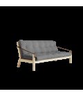 Poetry Naturel futon granite grey
