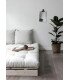 Roots 140 Noir futon Dark grey