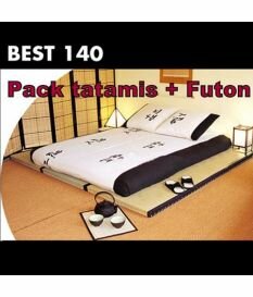 Futon Best 140 + Tatamis