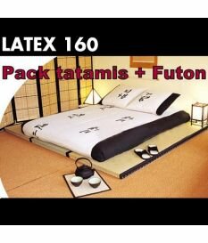 Futon Latex 160 + Tatamis