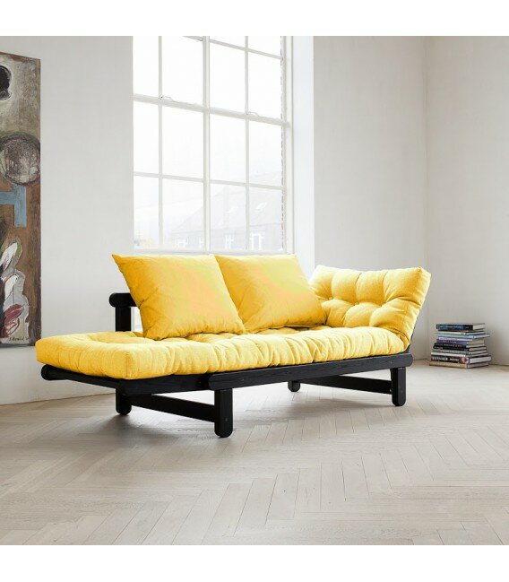 Beat noir futon yellow