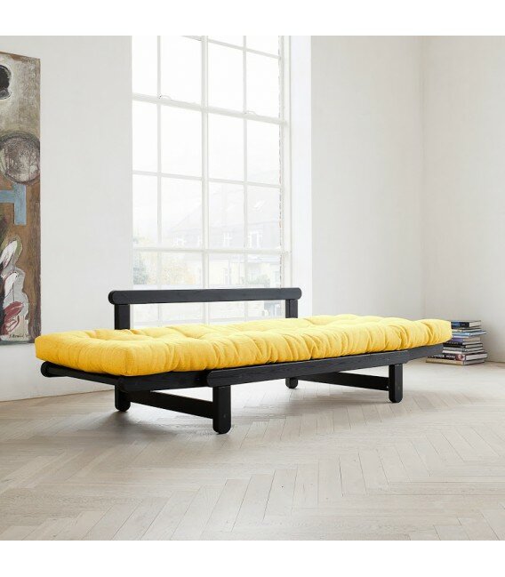 Beat noir futon yellow