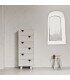 Commode blanc 6 tiroirs blanc