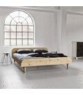 Lit Twist naturel 140